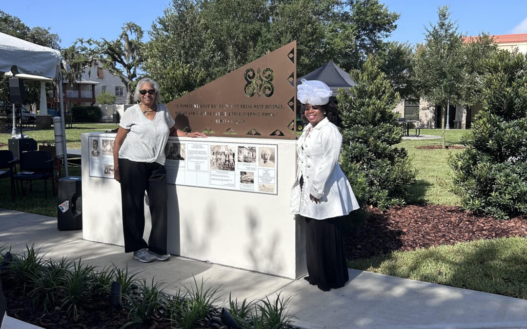 City dedicates Shady Park Pioneer Memorial